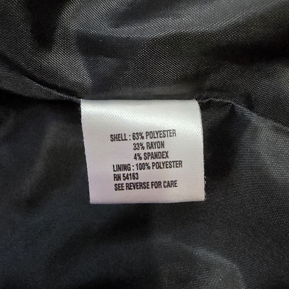 Calvin Klein Charcoal Gray Blazer Career Classy 10 - Picture 5 of 12